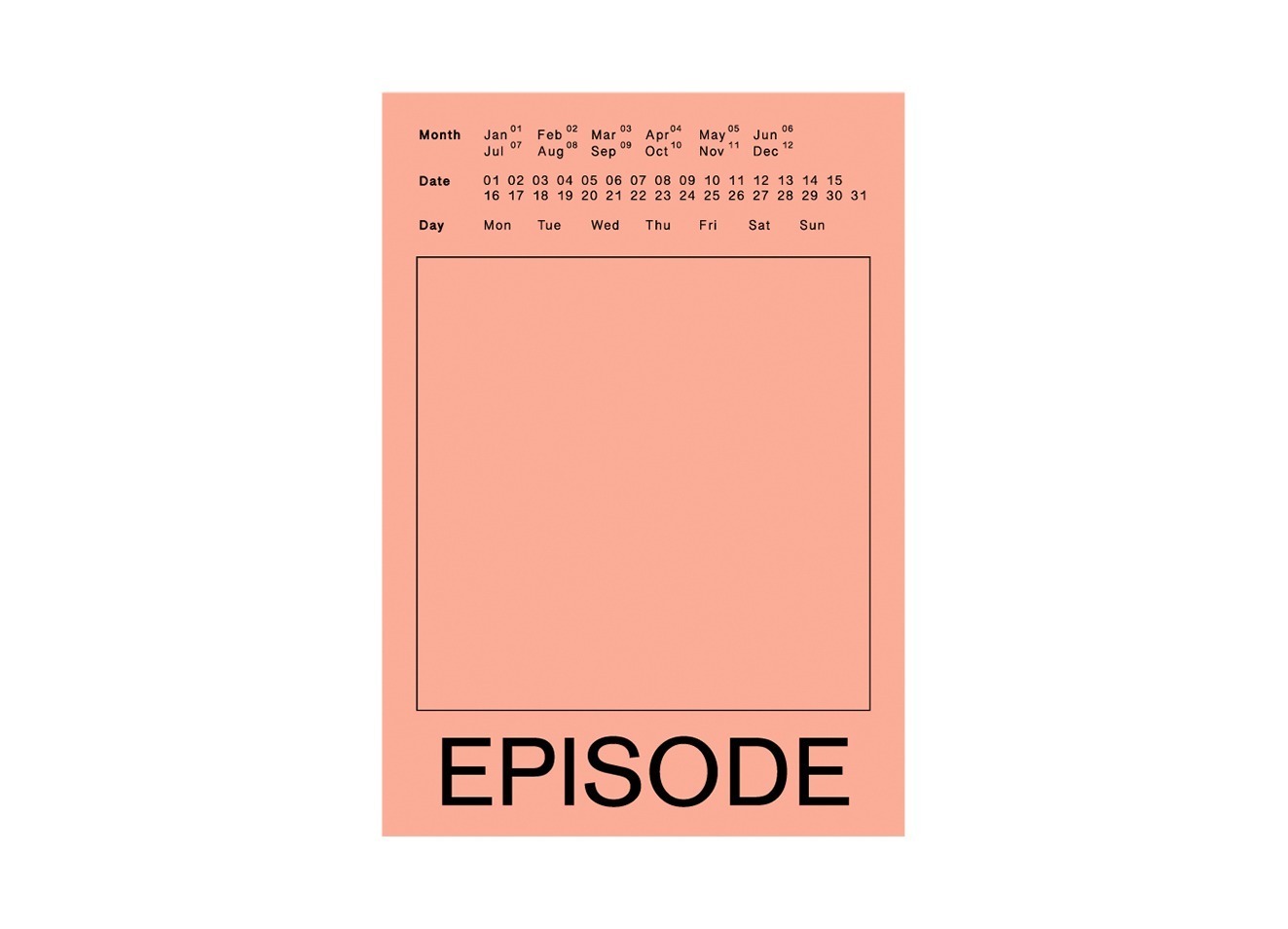 episode diary_peach